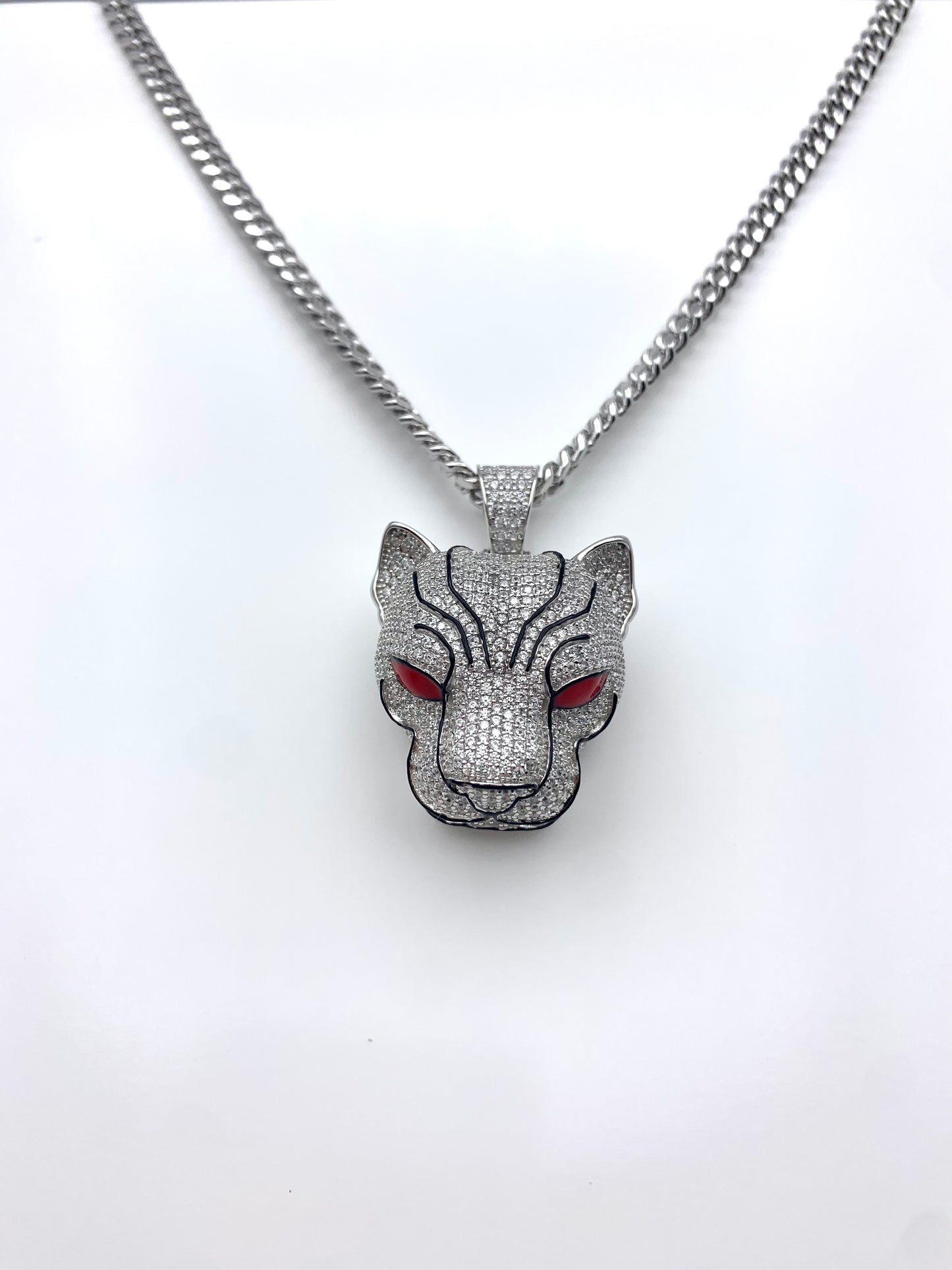 Mens Panther Necklace