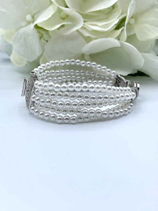 Multistrand Pearl Bracelet