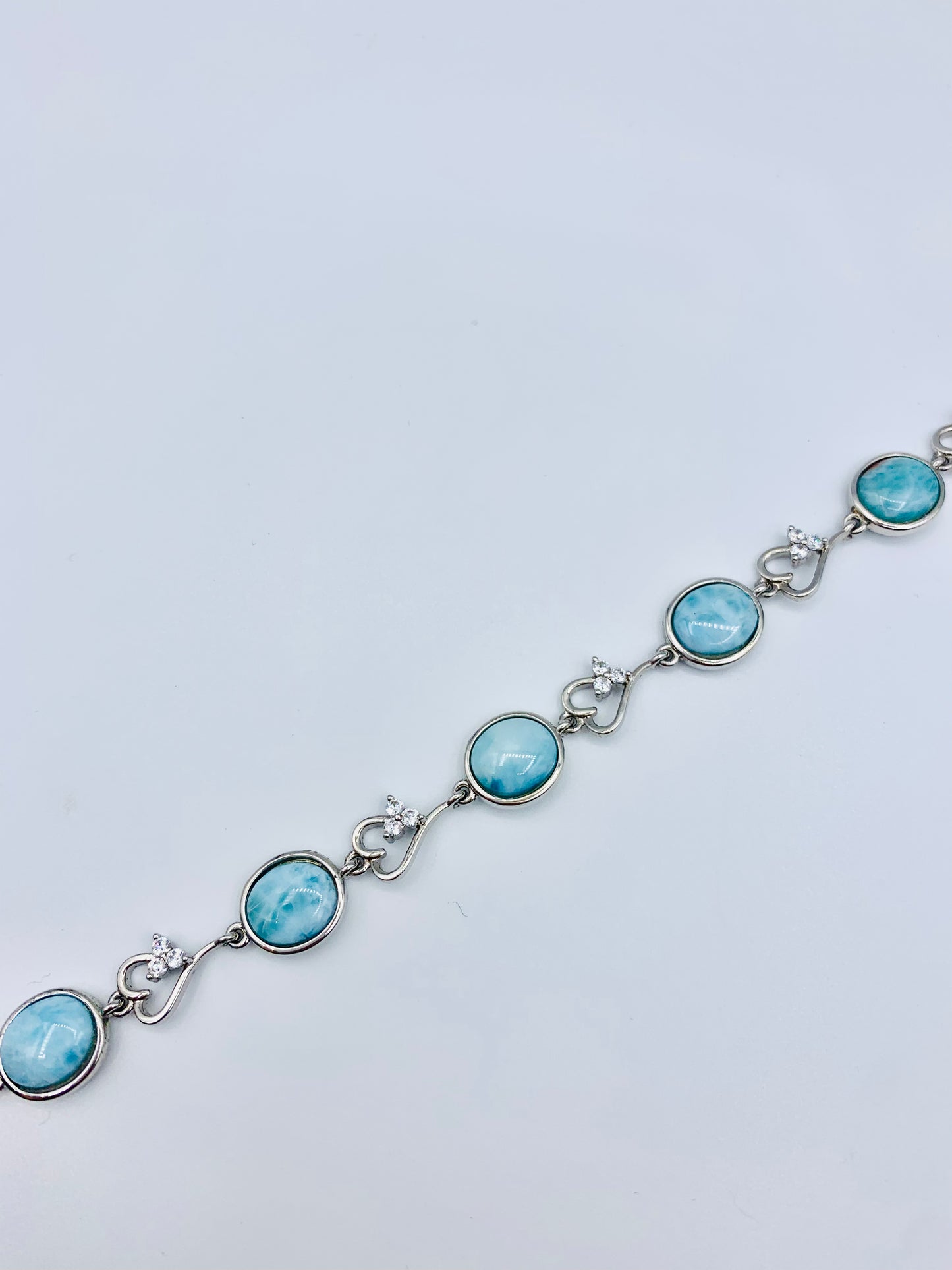 Natural Larimar Bracelet